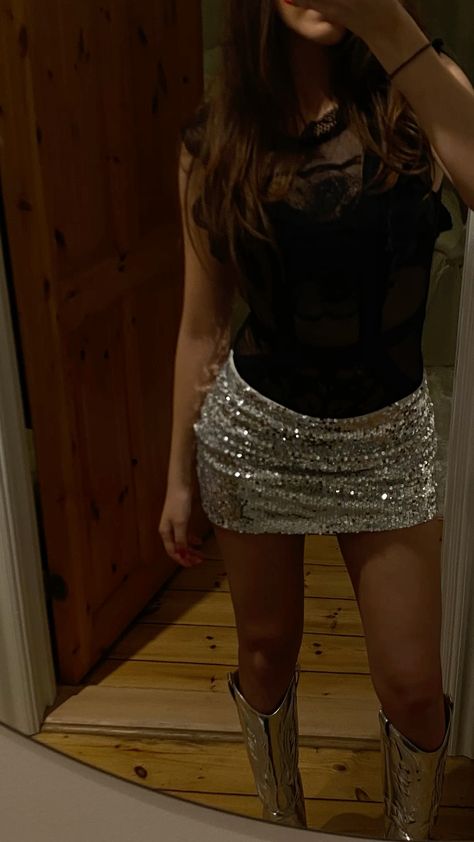 Olivia | Glitter Skirt