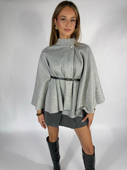 Betty | Belted Poncho