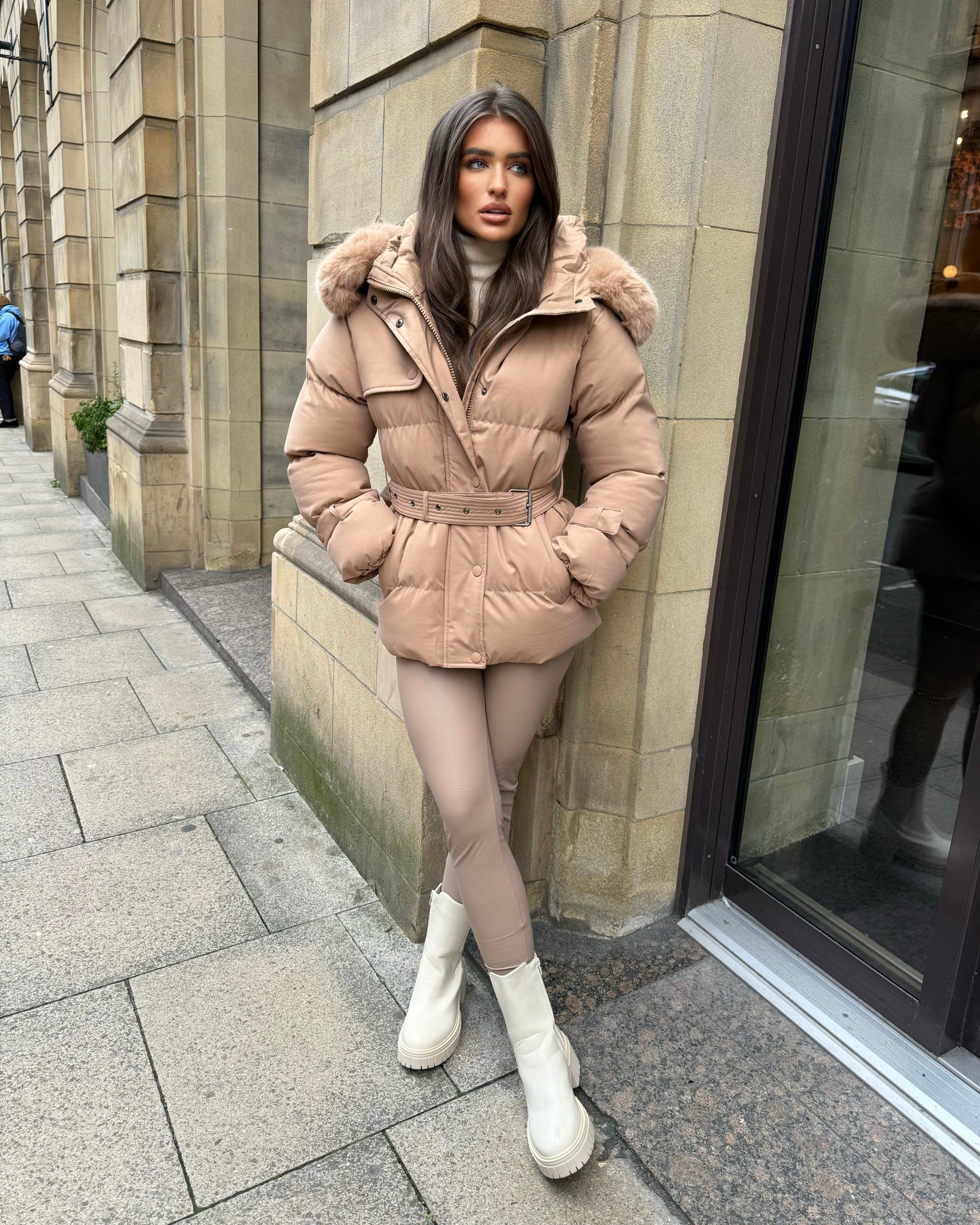 Kelly | Fur Hooded Coat