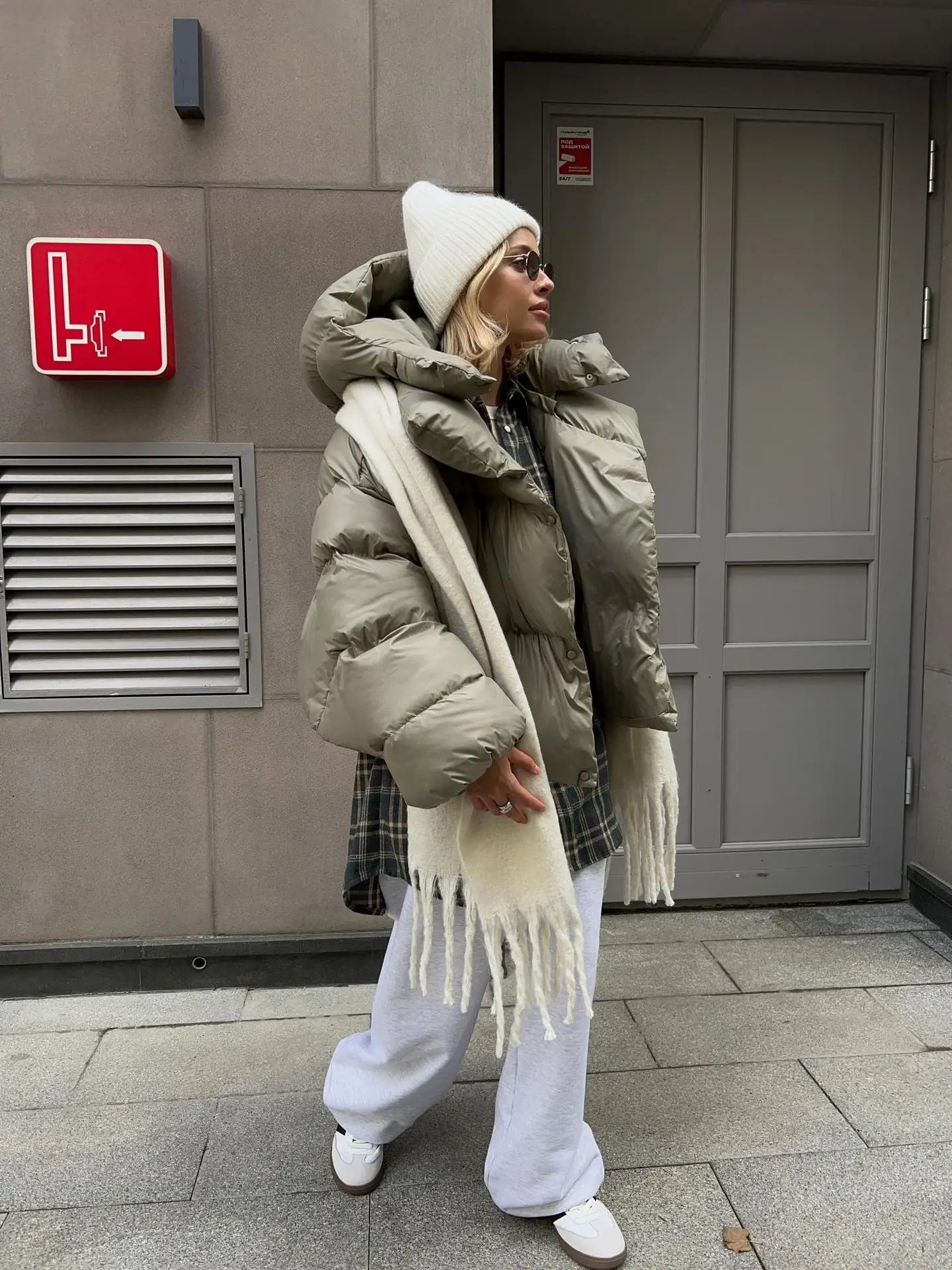 Evelina - Double Layered Puffer Jacket